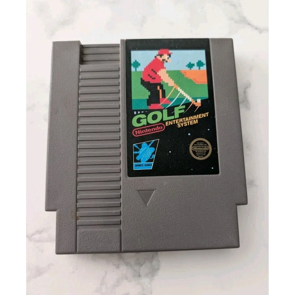 Golf NES Nintendo 1985 Authentic Tested 5 Screw